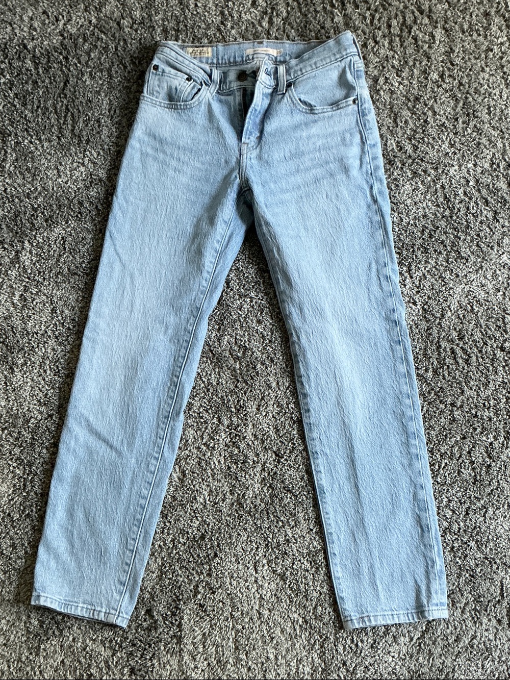 Levi's Light Blue Straight Leg Women's Jeans